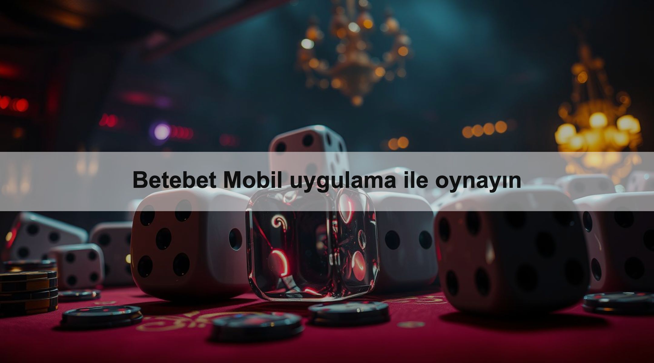 Betebet Mobil uygulama ile oynayın